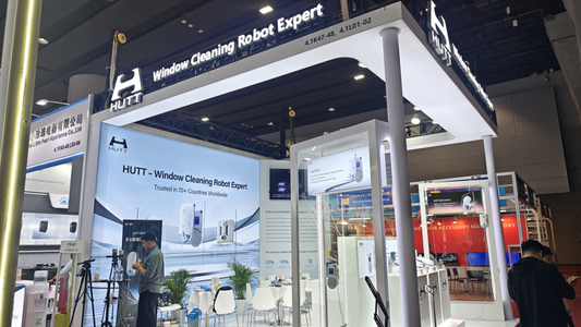 HUTT Brings World's First Square-Round Window Cleaning Robot to the 139th Canton Fair, Drawing Global Attention with Innovative Strength